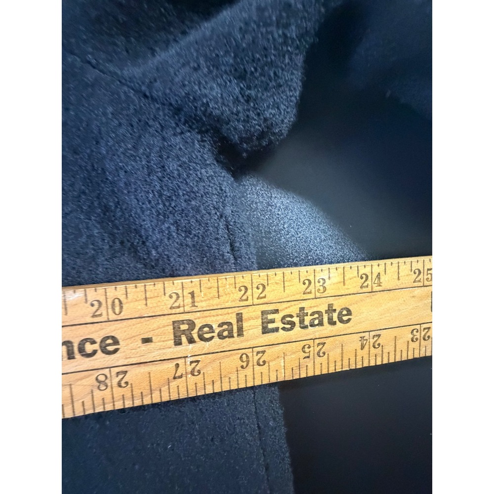 Charter Club Womens XL Black 100% Merino Wool Full Zip Longline Cardigan Coat K4 - Picture 7 of 7